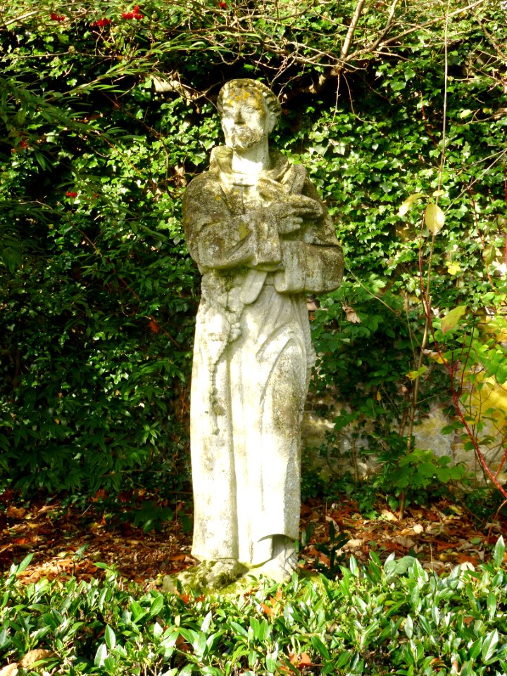 Alverna (Wijchen) Fransciscanenklooster, beeld St.Franciscus