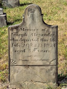 Alexander (Joseph), Bethany Cemetery, 2015-08-30, 01