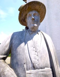 Altzo - Estatua de Miguel Joaquín Eleizegui (Gigante de Alzo) 2