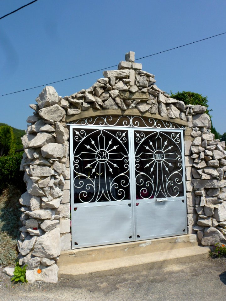 Alembon (Pas-de-Calais) oratoire Sainte-Anne, extérieur