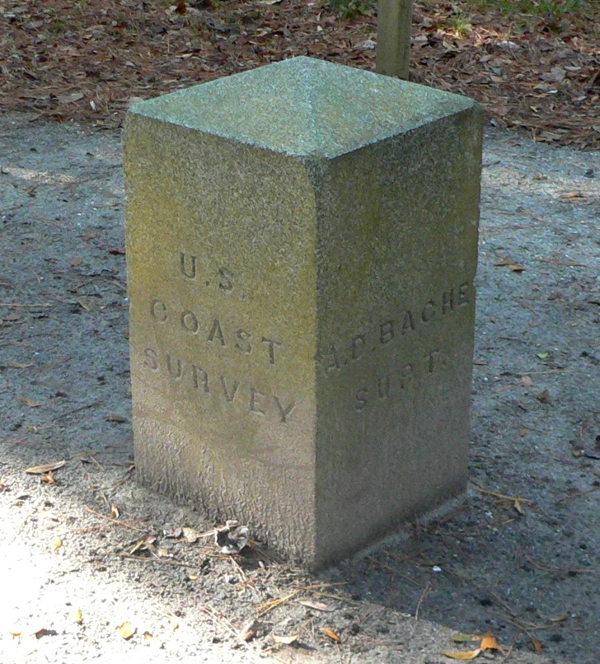 Alexander Bache Survey Line W marker 4