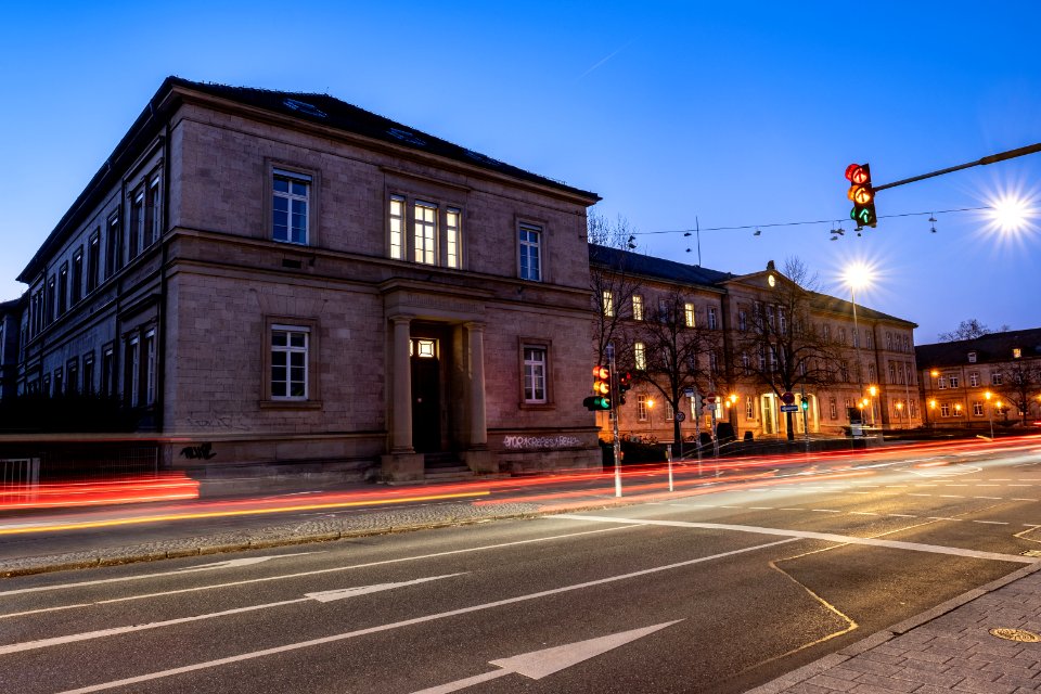 Alte Botanik in Tübingen zur blauen Stunde 2019