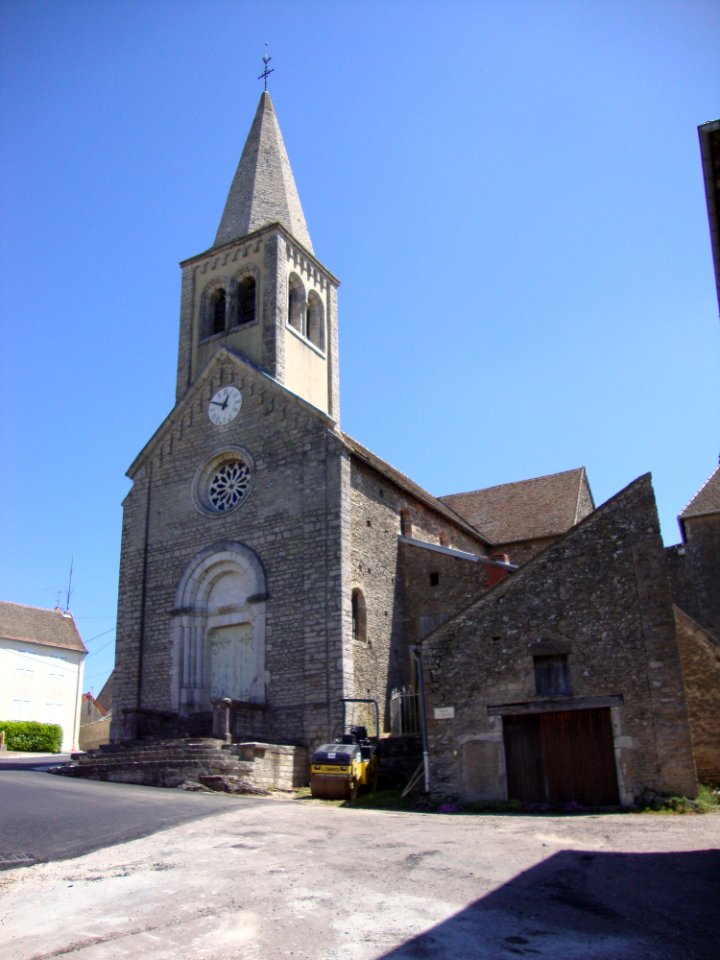 Aluze (Saône-et-Loire, Fr) église
