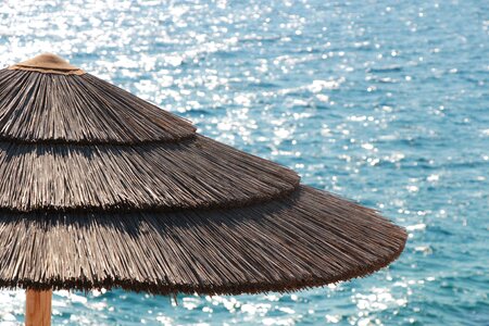Parasol summer sea