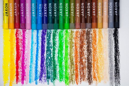 Color spectrum paint paper photo