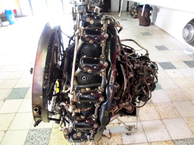 Alvis Leonides MK 173-02 (1950) used in Bristol B171 Sycamore, at Flugausstellung Hermeskeil, pic2