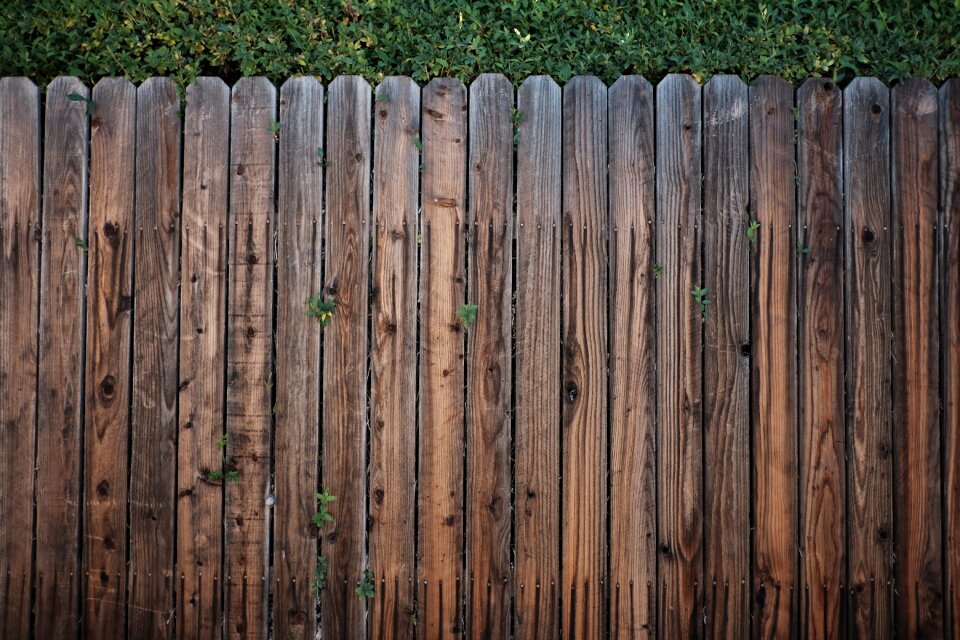 Wood wooden wooden fence