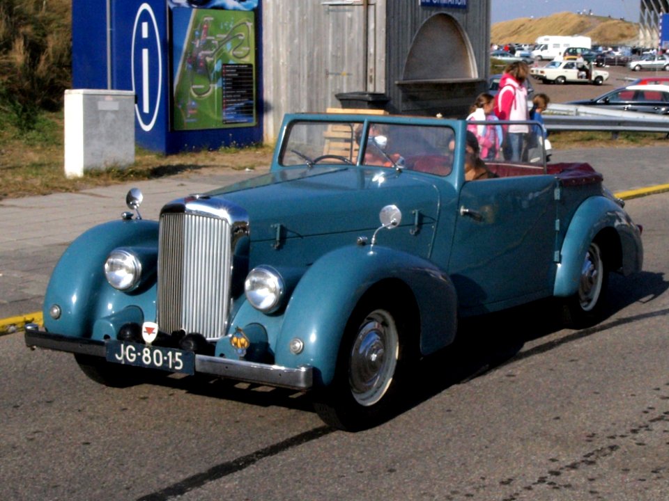 ALVIS TA 14 dutch licence registration JG-80-15 pic2
