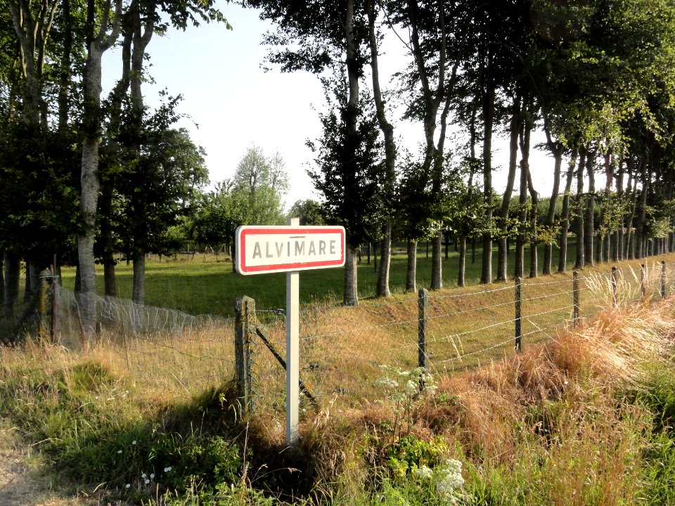 Alvimare (Seine-Mar.) entrée