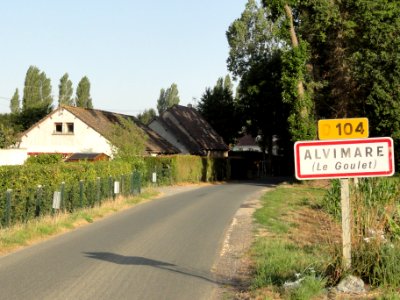 Alvimare (Seine-Mar.) entrée Le Goulet