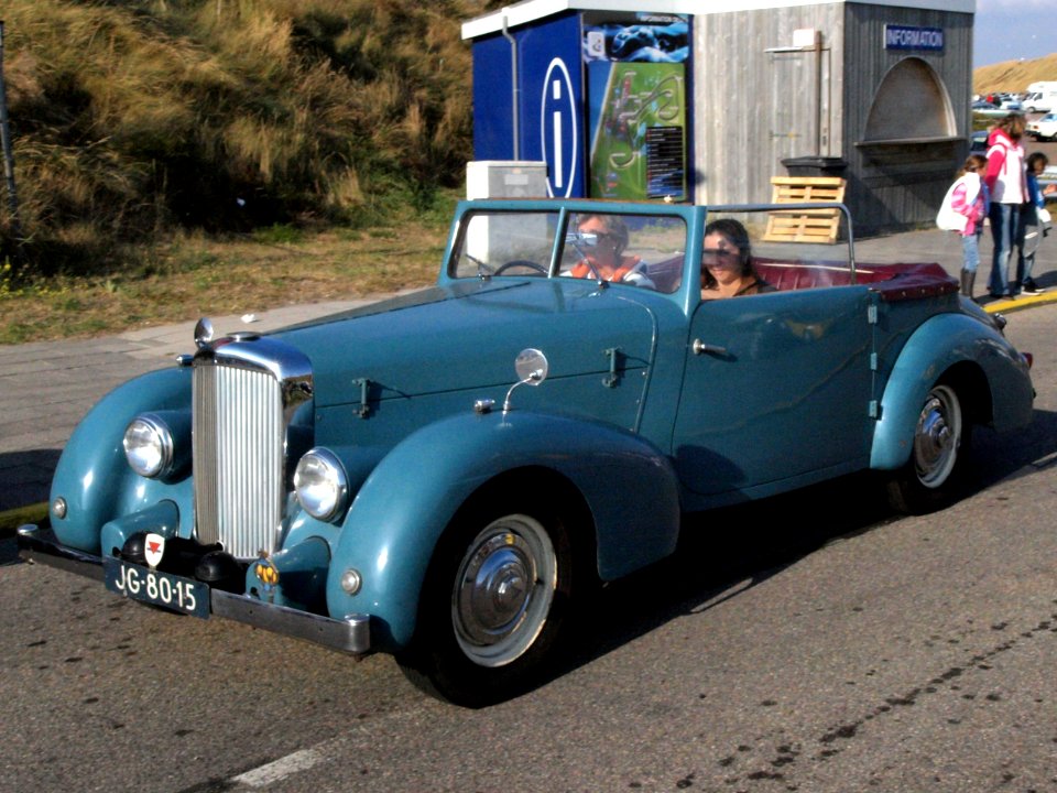 ALVIS TA 14 dutch licence registration JG-80-15 pic1