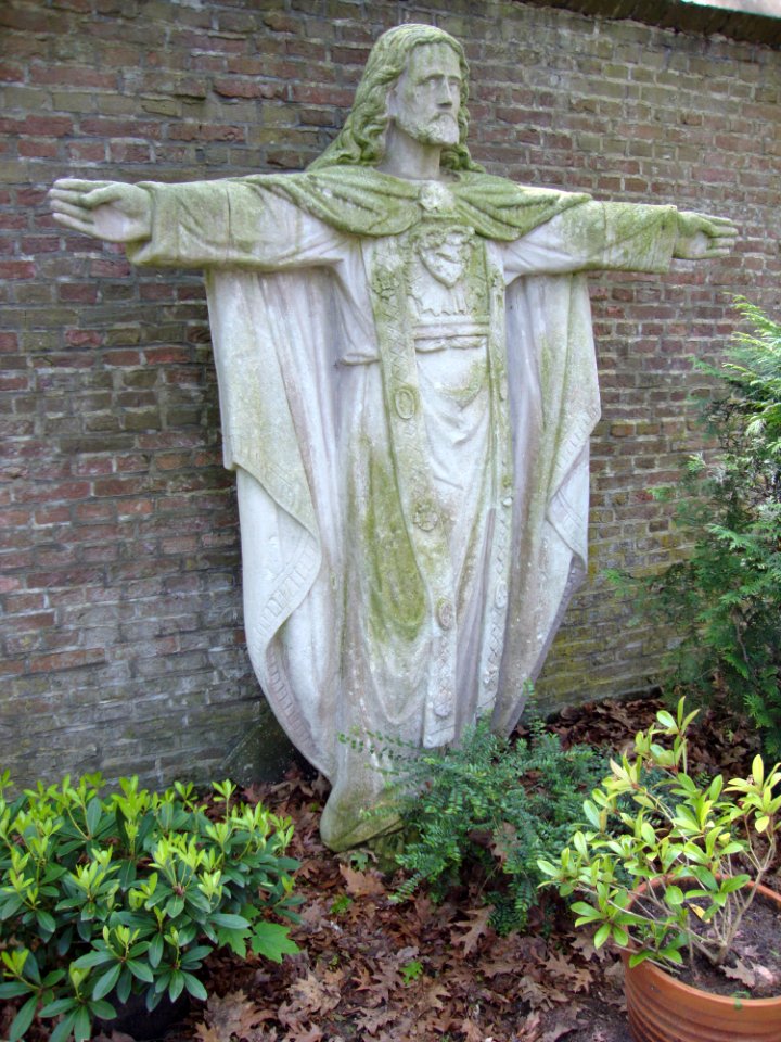 Alverna (Wijchen, Gld, NL), statue Sacred Heart