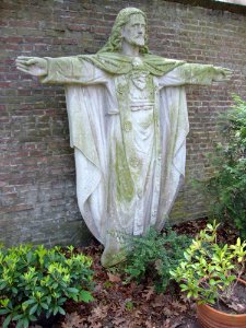Alverna (Wijchen, Gld, NL), statue Sacred Heart