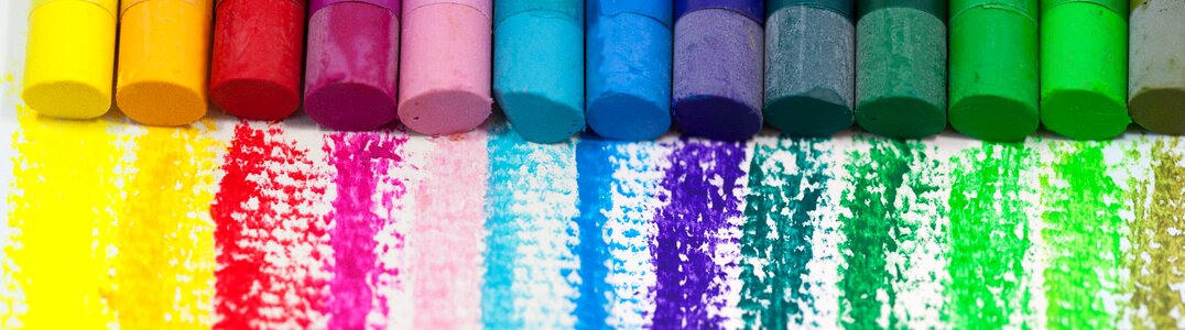 Color spectrum paint paper