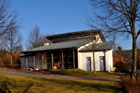 Altenhain, Friedhof, Trauerhalle