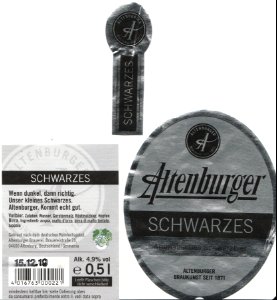 Altenburger Brauerei - Altenburger Schwarzes