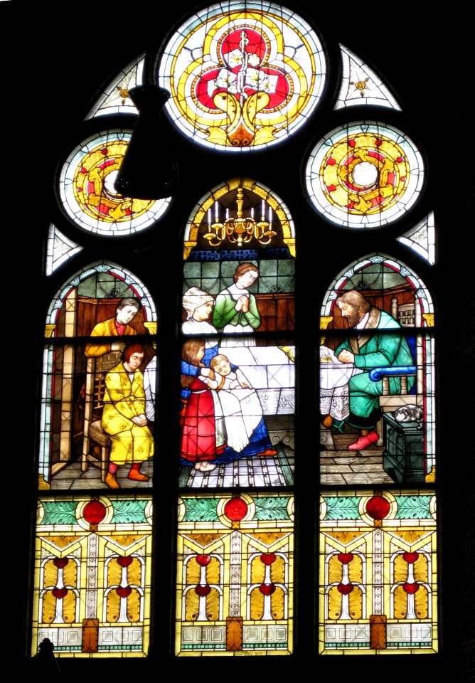 Altenburg Brüderkirche Kirchenfenster