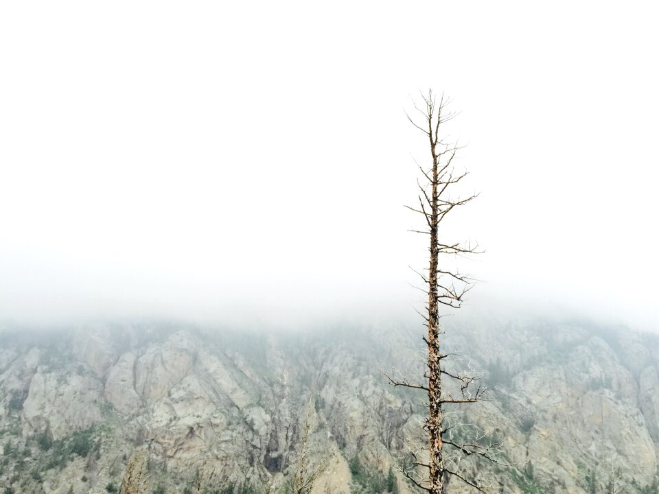 Cloud scenic mountain