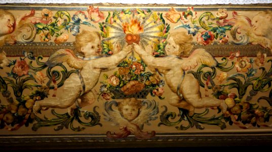 Altar frontal, Genovese textiles 1740-1760 - Museo Diocesano (Genoa) - DSC01808
