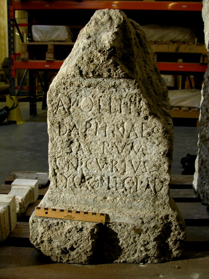 Altar für Apollo, Brigetio, Pannonia Superior, RIU 2 Nr. 375 (full picture)