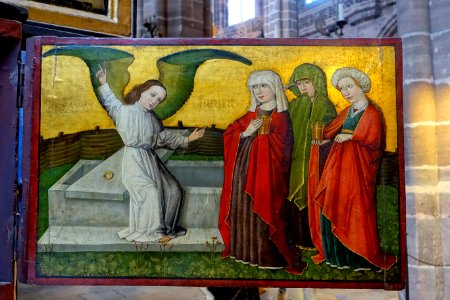 Altar detail - St. Lorenz church - Nuremberg, Germany - DSC01665