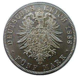Alte Rückseite - Kleiner Adler - Großes Wappen
