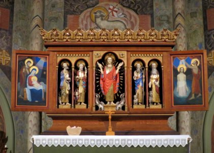 Altar in Lysekil Church, Sweden