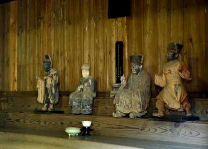 Altar sidepiece - Kaizo-ji - Kamakura, Kanagawa, Japan - DSC08227
