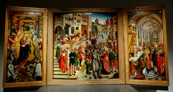 Altar, probably Braunschweig, before 1506 AD, painting on wood - Herzog Anton Ulrich-Museum - Braunschweig, Germany - DSC04574