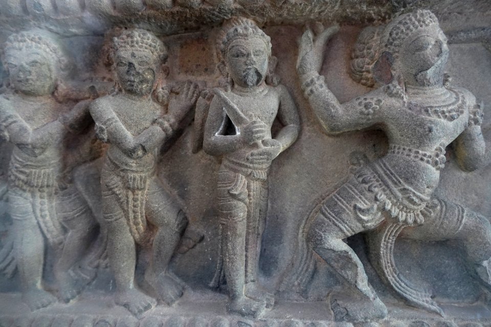 Altar 22.2, view 3, Tra Kieu, 7th-8th century, Quang Nam - Museum of Cham Sculpture - Danang, Vietnam - DSC01657
