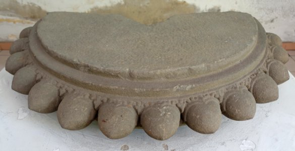 Altar part, Tra Kieu, 7th-8th century, Quang Nam - Museum of Cham Sculpture - Danang, Vietnam - DSC01868