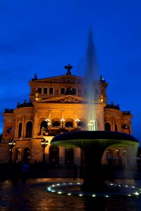 Alte Oper Frankfurt am Main blue hour 2020-08-19 08