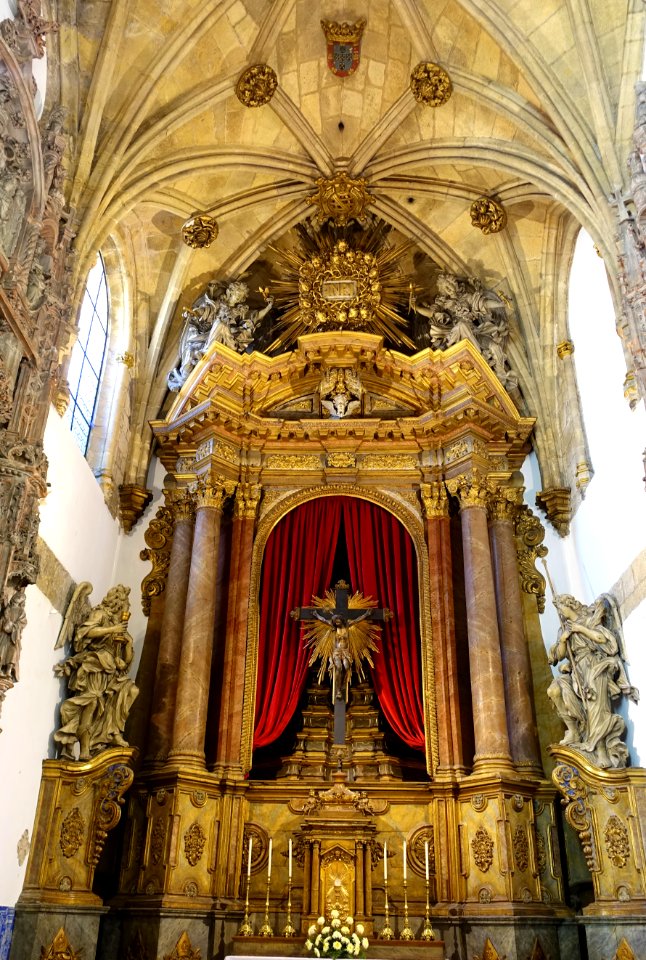 Altar - Church de Santa Cruz - Mosteiro de Santa Cruz - Coimbra, Portugal - DSC09687