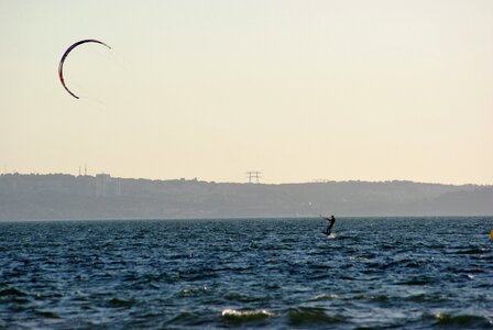 Wind winter sport plan-water