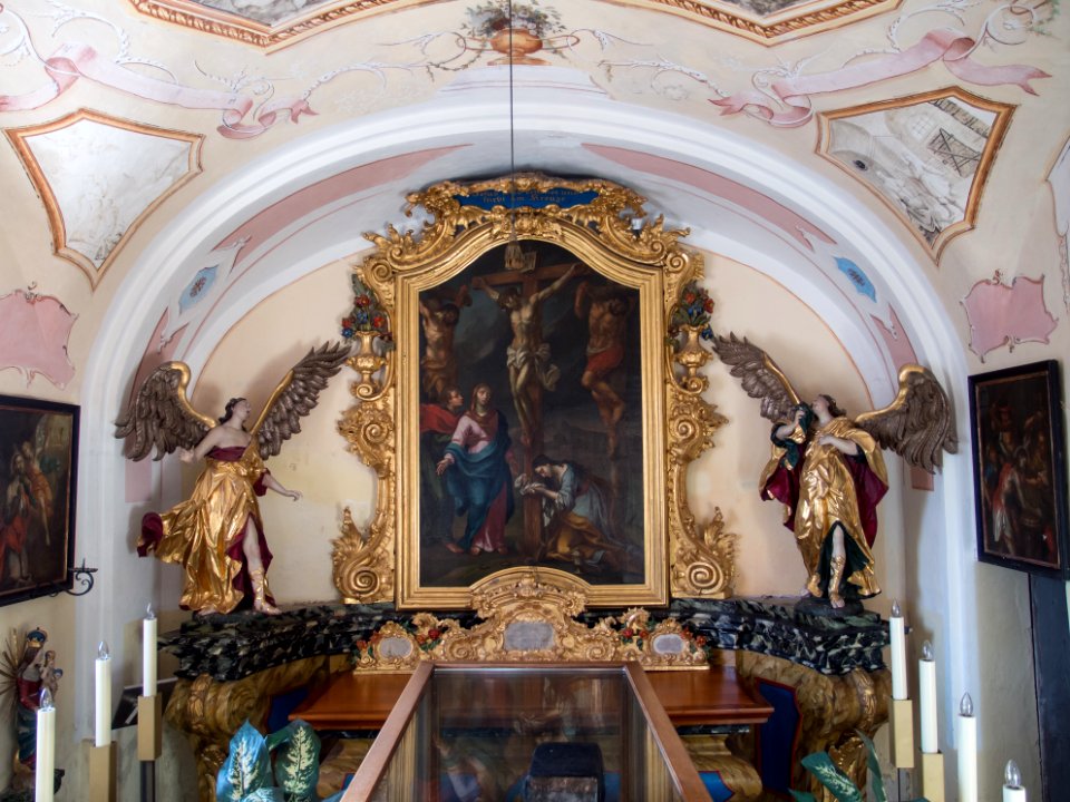 Altar Kalvarienbergkapelle Hollenstein