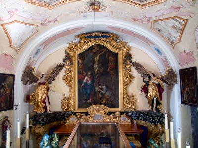 Altar Kalvarienbergkapelle Hollenstein