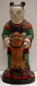 Altar attendant, Joseon dynasty, Honolulu Museum of Art 5287.1