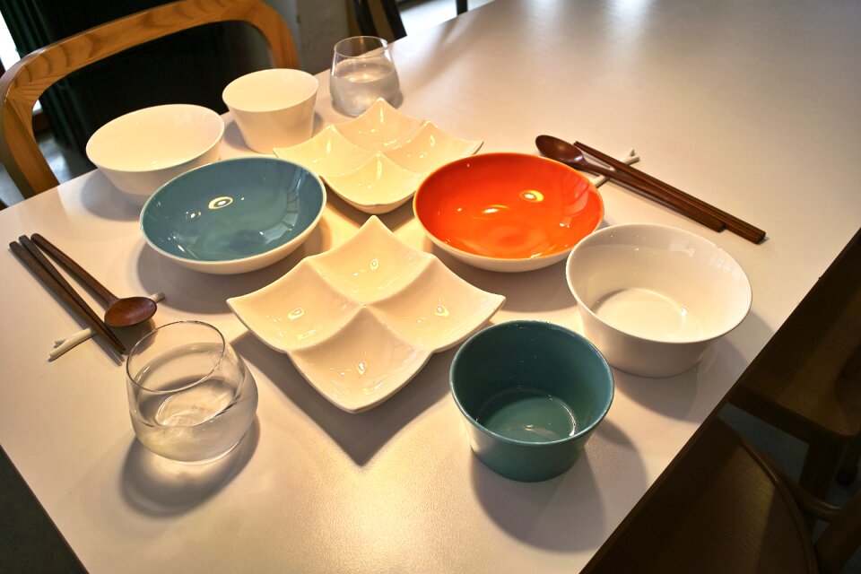 R d center plates asian