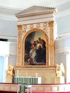 Altar - Interior of Helsinki Lutheran Cathedral - DSC05390