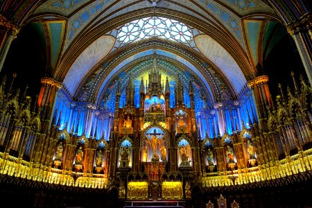 Altar - Notre-Dame de Montréal Basilica - Montreal, Canada - DSC08538 photo