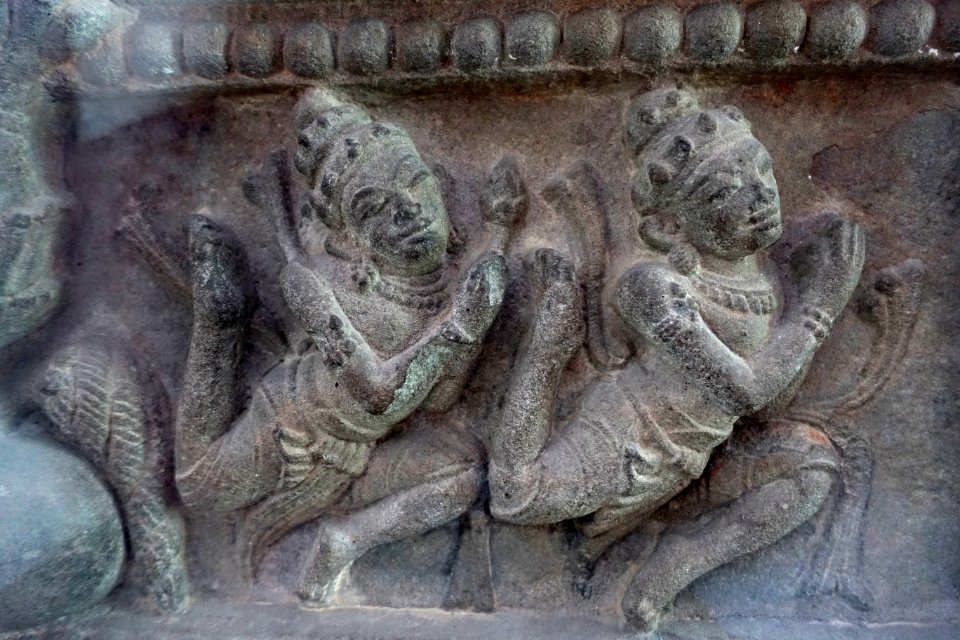 Altar 22.2, view 4, Tra Kieu, 7th-8th century, Quang Nam - Museum of Cham Sculpture - Danang, Vietnam - DSC01660