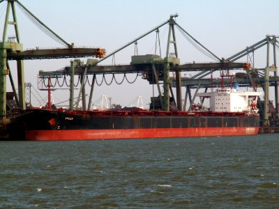 Amber Star IMO 8420139, Mississippi harbour, Port of Rotterdam, Holland 24-Feb-2006
