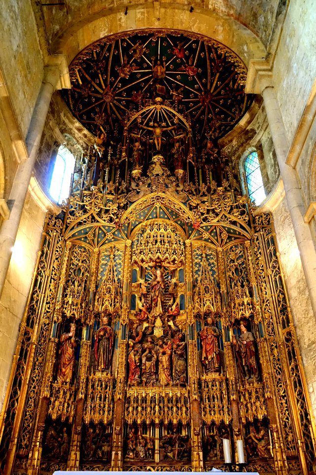 Altar - Sé Velha - Coimbra, Portugal - DSC09788