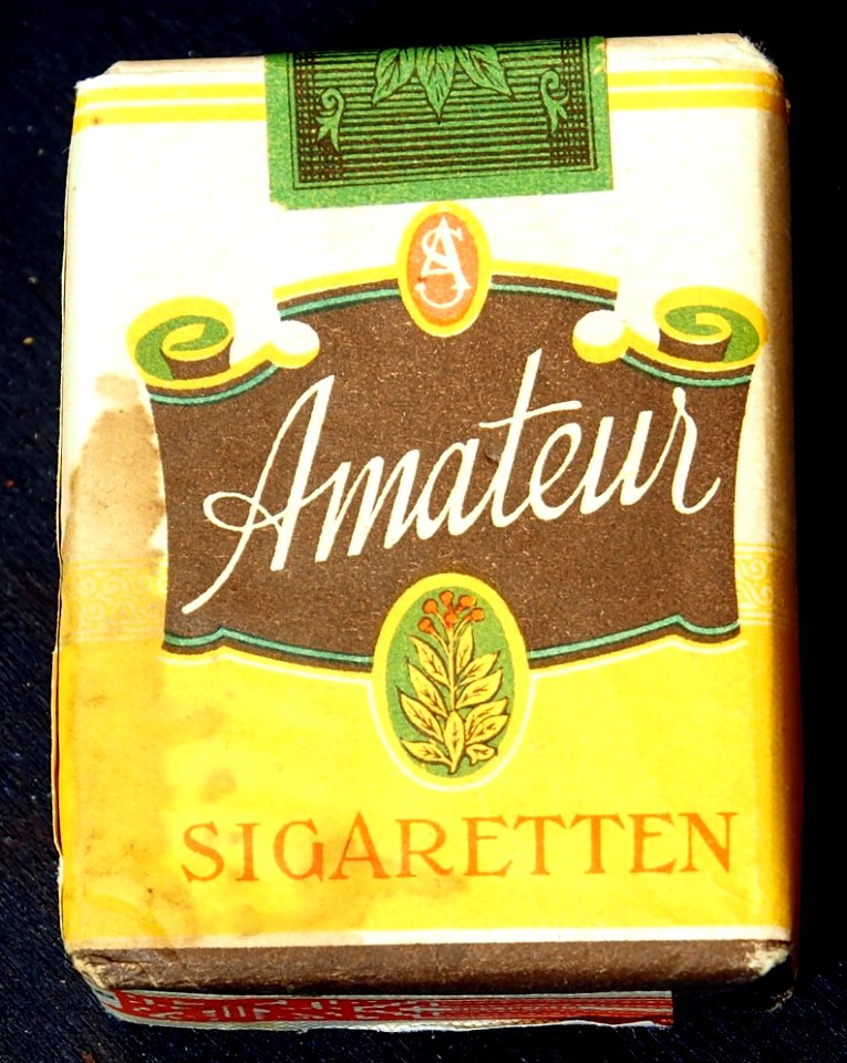 Amateur sigaretten frontside