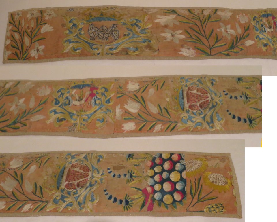 Altar cloth from Spain, 17th - 18th century, Honolulu Museum of Art, 3736