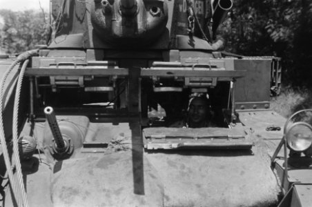Ambarawa Stuart tank van 3 Eskadron Pantserwagens KNIL (T-Brigade), Bestanddeelnr 356-2-3