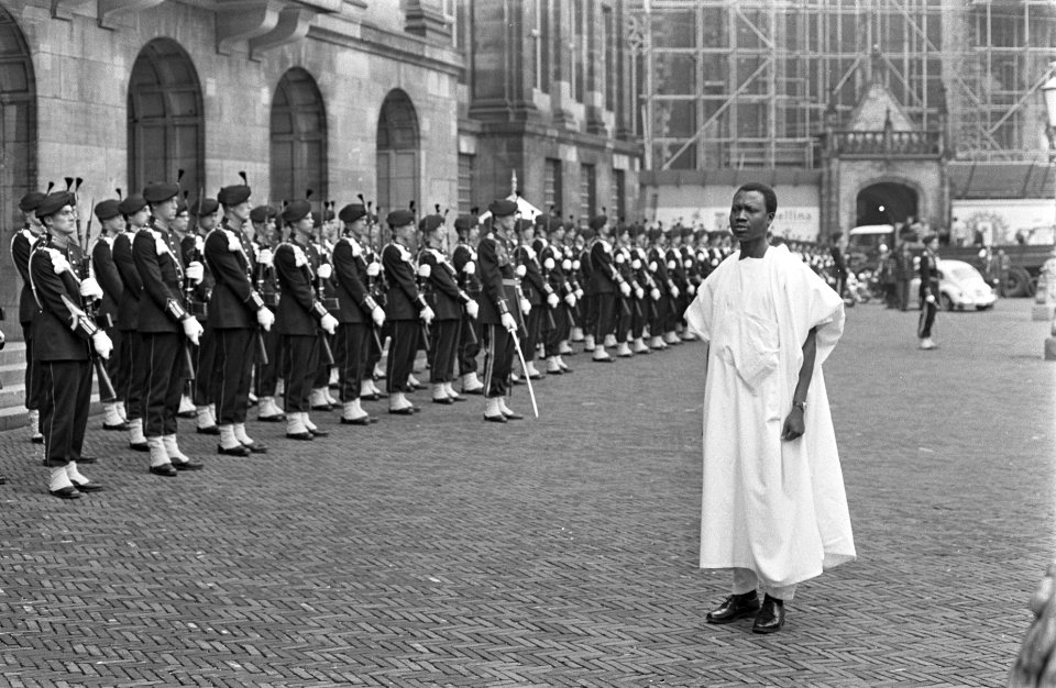 Ambassadeur Michel Kompaore van Opper Volta, Bestanddeelnr 920-7084