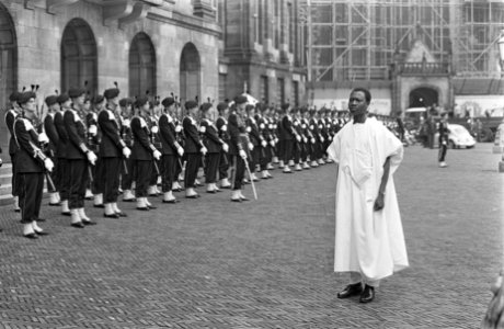 Ambassadeur Michel Kompaore van Opper Volta, Bestanddeelnr 920-7084