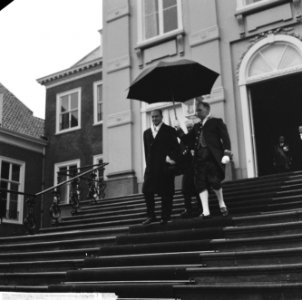 Ambassadeurs boden geloofsbrieven aan, de nieuwe Italiaan Zijne Excellentie Aldo, Bestanddeelnr 914-4603