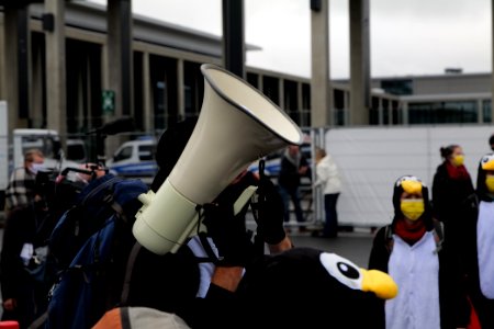Am Boden bleiben protest BER opening 2020-10-31 32